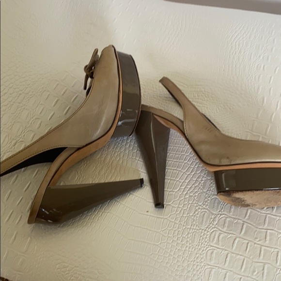 Burberry Sling Back Sandals Size 39 - Picture 3 of 3